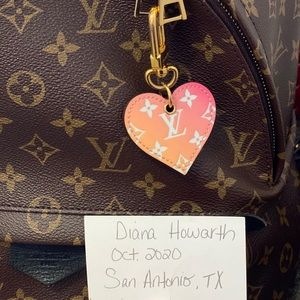 Louis Vuitton Heart Charm